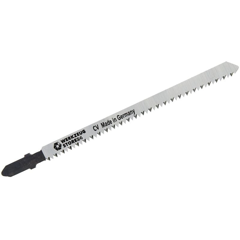 20x lame de scie sauteuse cv affûtée/conique gl 132 vl 110 mm propre/sans éclats 100029 - Ws24