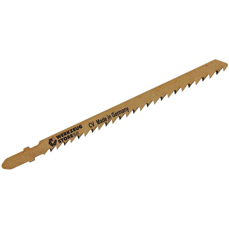 20x lames de scie sauteuse cv affûtées/avec avoyage gl 130 vl 105 mm à angle droit 100018 - Ws24