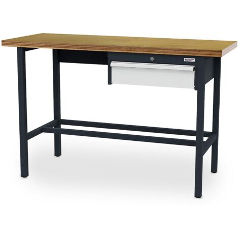 WS24 Arbeitstisch Schubladen: 1 x 150B x T x H 1.500 x 600 x 960 mm - WS24-100388