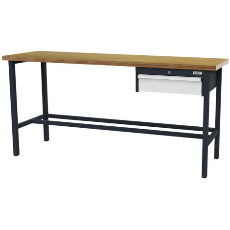 WS24 Arbeitstisch Schubladen: 1 x 150B x T x H 2.000 x 600 x 960 mm - WS24-100389