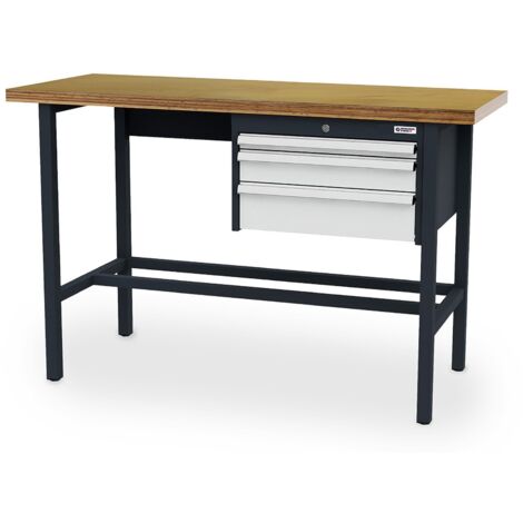 WS24 Arbeitstisch Schubladen: 1 x 50 1 x 100 1 x 150B x T x H 1.500 x 600 x 960 mm - WS24-100392