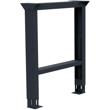 WS24 Fußgestell höhenverstellbar B x T x H 80 x 575 x 720-1020 mm - WS24-100338