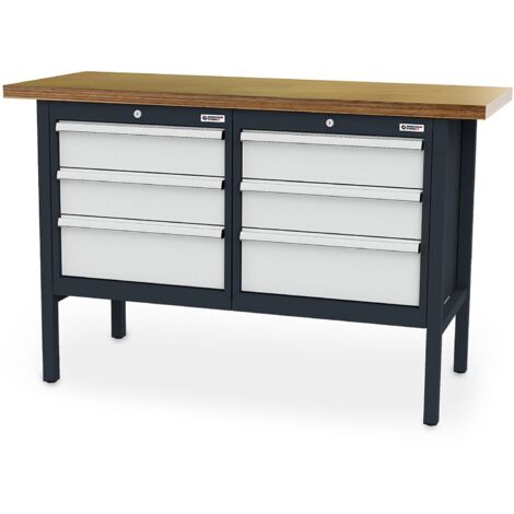 WS24 Kastenwerkbank B x T x H 1.500 x 600 x 960 mm - WS24-100136