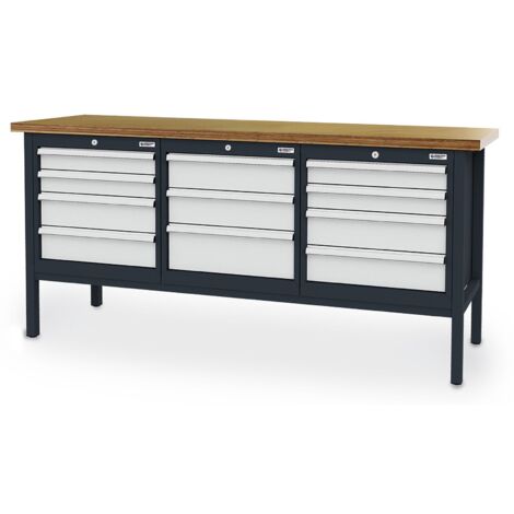 WS24 Kastenwerkbank B x T x H 2.000 x 600 x 960 mm - WS24-100146