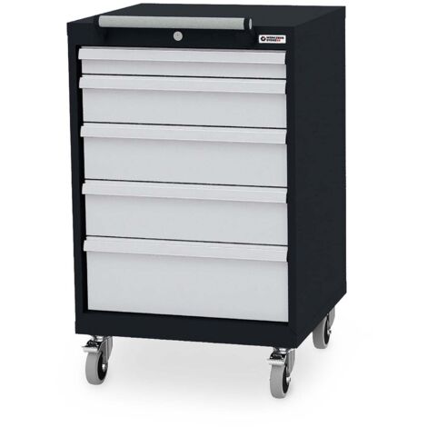 WS24 Mobiler Schubladenschrank B x T x H 600 x 575 x 990 mm - WS24-100195
