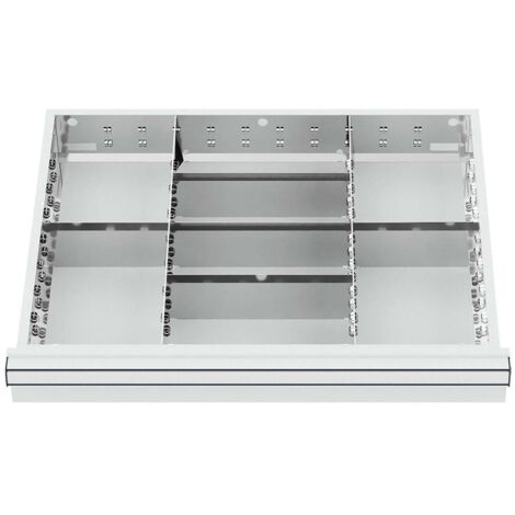 WS24 Schubladeneinteilung Metalleinteilung BLH 200-300 mm Innenmaß 600 x 450 mm - WS24-100256