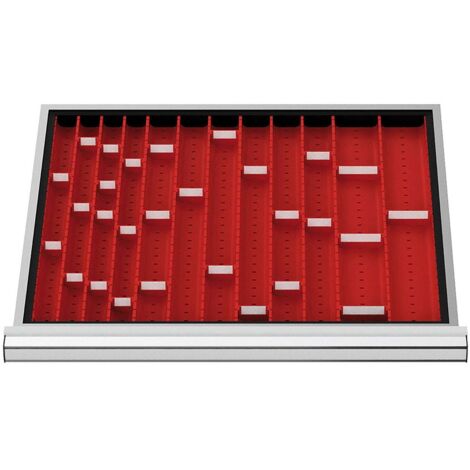 WS24 Schubladeneinteilung Muldenplatten BLH 50 mm Innenmaß 600 x 450 mm - WS24-100228