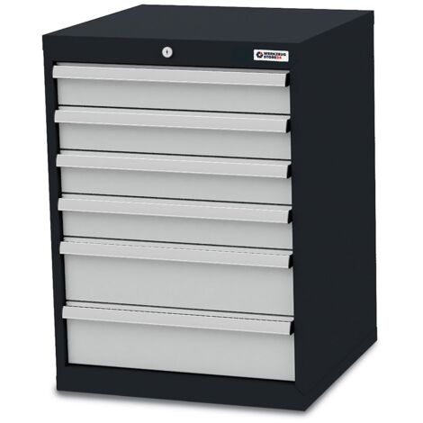 WS24 Schubladenschrank B x T x H 600 x 575 x 820 mm - WS24-100191