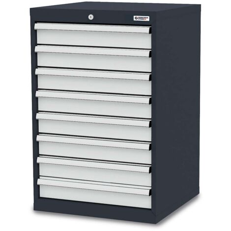 WS24 Schubladenschrank Schubladen: 8 x 100 B x T x H 600 x 575 x 920 mm - WS24-100199
