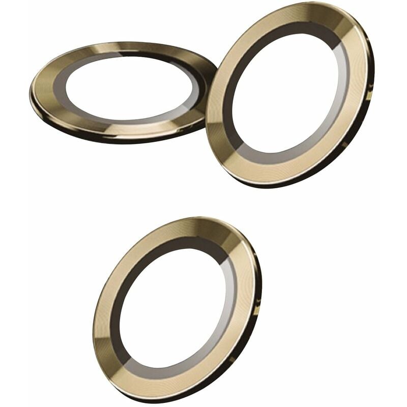 

Protector de lente de camara Vidrio templado de primera calidad Lente de aluminio Cubierta de la barra de la pantalla Anillo protector antiaranazos