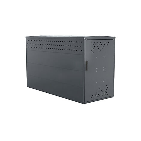 WSM  Box per biciclette  elemento di base con 1 tetto a