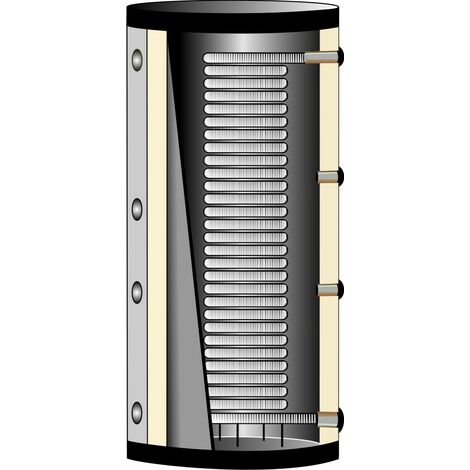 WT 0, EcoVlies, 1500 Liter-Hygienespeicher Warmwasserspeicher Kombispeicher Solarspeicher
