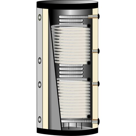 WT 2, 600 Liter, EcoVlies-Hygienespeicher Warmwasserspeicher Kombispeicher Solarspeicher
