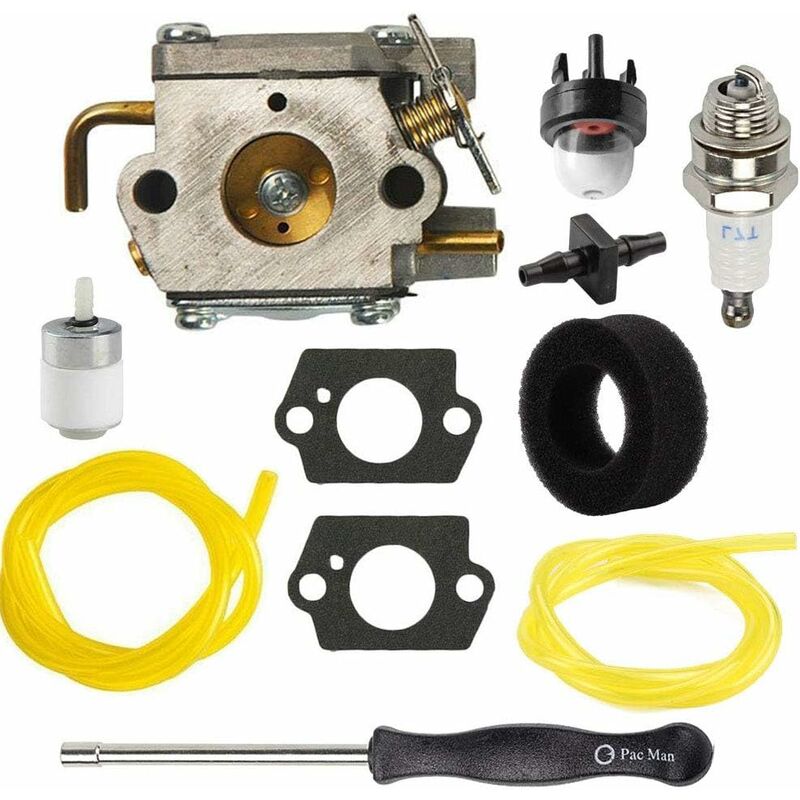 S-giant - WT-827 Carburateur avec Filtre à Carburant et Filtre à air Kit d'outils de réglage Compatible with Walbro WT-149A WT-275 WT-454 WT-539