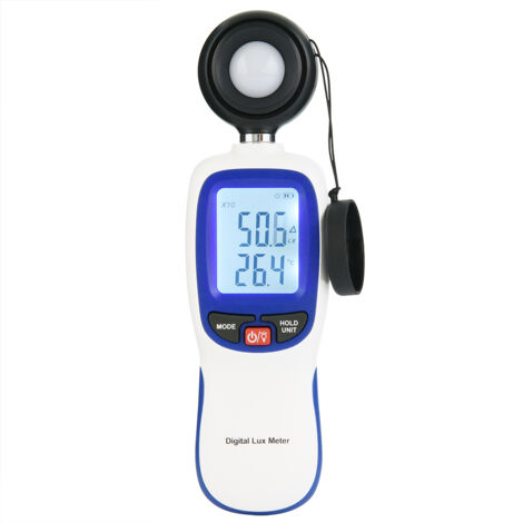 WT81 Luxmètre Numérique Portable - Mesureur d'Éclairage et Testeur de Luminosité