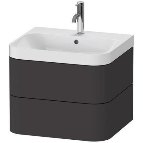 WTU HAPPY D.2 PLUS 575x490mm avec trou de robinet blanc super mat