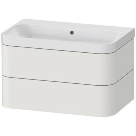 WTU HAPPY D.2 PLUS 775x490mm avec trou de robinet blanc super mat