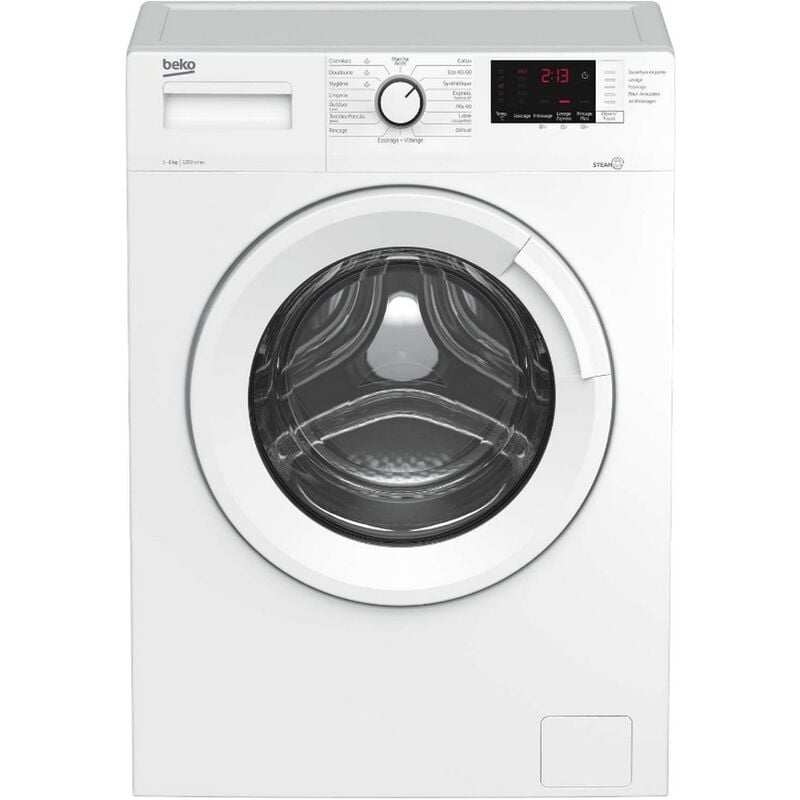 Image of lavatrice oblò 6kg 1200 giri - WUE6612W1W - beko