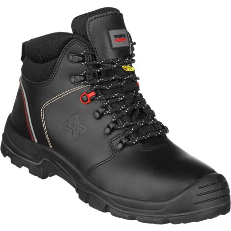 Würth Modyf – Chaussures de sécurité montantes S3 en cuir déperlant – Semelle antidérapante SRC – Renfort talon ESD – Pointure 43
