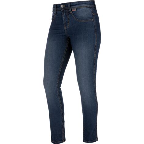 Würth Modyf – Jean de travail stretch femme 42 – 5 poches externes – Braguette zippée YKK – Tissu robuste et extensible pour usage intensif