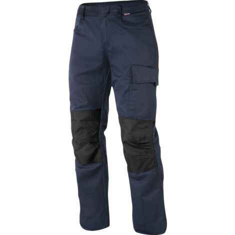 Würth Modyf – Pantalon de travail marine 44 – Stretch ergonomique avec 6 poches – Norme EN 14404 – Ajustement parfait pour professionnels
