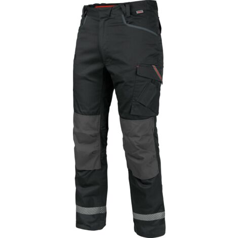 Würth Modyf – Pantalon de jardinage thermique stretch – Taille 42 – 7 poches externes – Inserts rétroréfléchissants – Genoux préformés