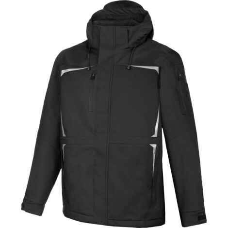 Würth MODYF Parka de travail TEMPER noire 3XL