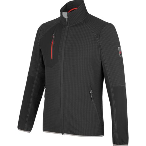 Würth Modyf – Polaire de travail stretch X anthracite 3XL – Maille polaire Ripstop déperlant – Design ergonomique avec poches zippées