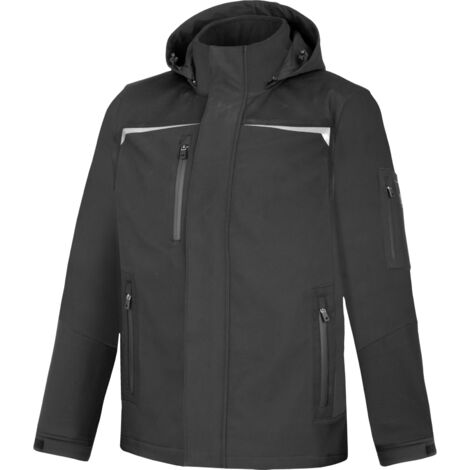 Würth MODYF Softshell de travail TEMPER noire XXL