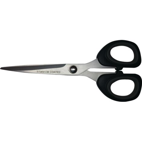 WÜSTHOF Universalschere 175 mm m.2K-Auge titanbeschichtet schwarz/grau