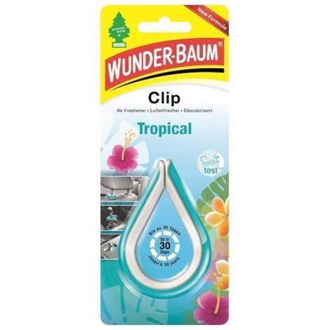 Wunderbaum Lufterfrischer Clip Tropical Autopflege