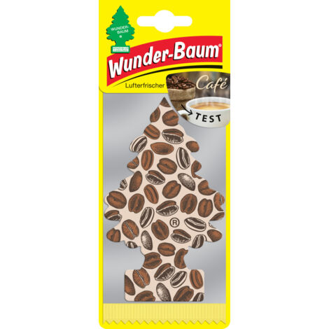 Wunderbaum Papierlufterfrischer Cafe Autodüfte