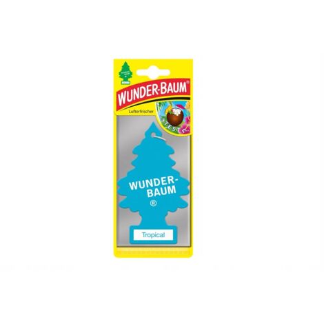 Wunderbaum Papierlufterfrischer Tropical Autodüfte