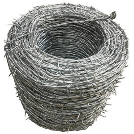 WURKO alambre espino galvanizado 4/13/15 , Alambre de espino galvanizado. Ideal para cerramientos de fincas agrícolas y ganaderas. El alambre de espino es un perfecto complemento p