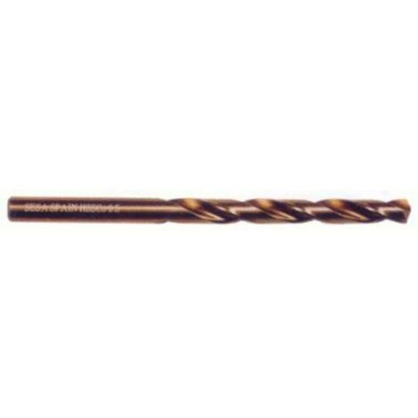 WURKO brocas acero hss 2 mm cobalto caja 10 , Set de 10 brocas de cobalto HSS CO 5%Para uso en acero,fundición,aluminio y cobreGrosor de 2mmDIN 338NMango cilindrico