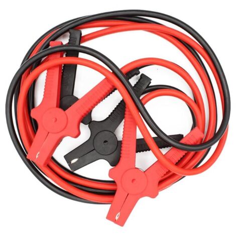 WURKO cable bateria 12 mmx3.5 m coche 360 bolsa , Cable de batería para coche 25BTamaño:12 mm. 3.5 mt Con bolsa portátil de plástico Pinzas de plástico 35mm Calidad
