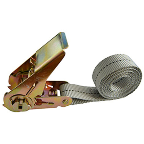 WURKO cinta sujecion 2.5 cm x 2 metros bolsa , Cinta sujeciónRatchet sin ganchoTamaño: 2.5cm x 2mts Ideal para coche y remolquesCinta cosida extrafuerte.