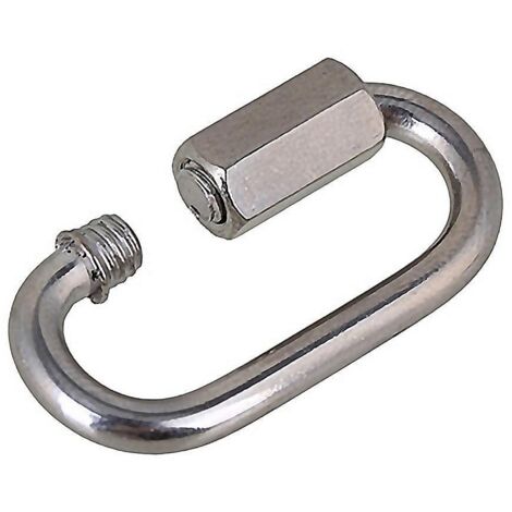 WURKO eslabon acero con tuerca 3.5 082 , Eslabón de acero con tuerca. - Grosor: 3,5 mm. - Hecho de acero inoxidable AISI 316. - Óxido prevención, anticorrosión. - Ideal para mochil