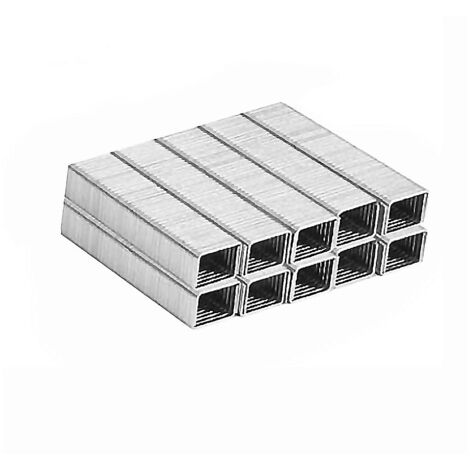 WURKO grapas de grapadora 12x0.7 mm cromo 5000ud caja , Grapas 05200-12. - Grapa: 0,7 x 12 mm. - Cajas de 5000 grapas. - Normal.
