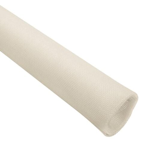 WURKO mosquitera fibra vidrio 120 cm blanca rollo 30 m , Malla mosquiteraFabricada en fibra de vidrio recubierta de PVCEstructura rectangularAncho del rollo 120 cmL