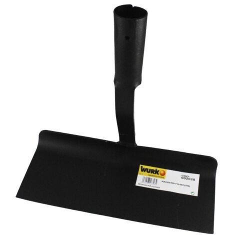 WURKO raedera forja 709 s/mango 31x14x2,5cm , Raedera forja 709 FH007 Tamaño: 140 x 310 mm Peso: 600 gramos Sin mangoDiámetro del agujero para mango 35mm Acero
