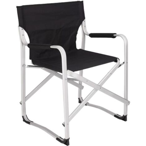 WURKO sillon director aluminio denia , Sillón director aluminio DeniaSillón al estilo director de cine de aluminio modelo Denia con asiento y respaldo de tela resistente ideal para acampadas, jardines