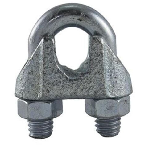 WURKO sujetacables galvanizado 3 mm , Sujetacables galvanizado. - Tamaño: 3 mm. - Galvanizado, aportadanle dureza y mayor durabilidad frente al oxido. - Usos: Para hacer lazos en c