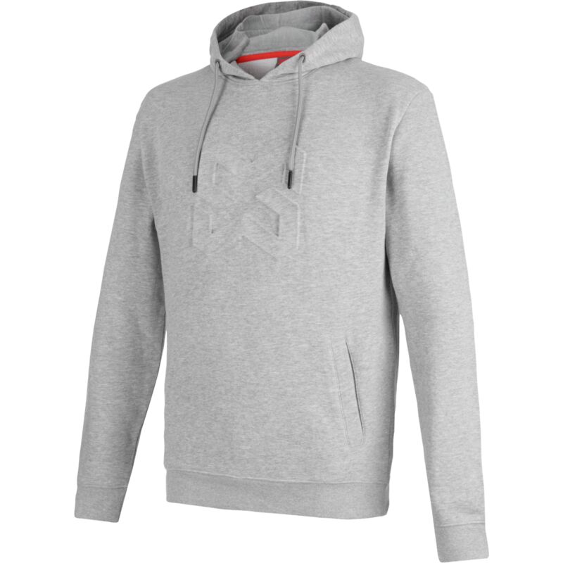 Sweat de travail Hoodie logo x Gris clair m