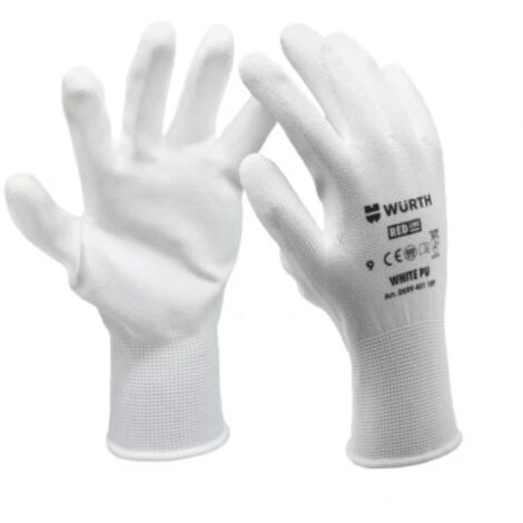 Wurth WEISSE Arbeitsschutzhandschuhe Größe 11