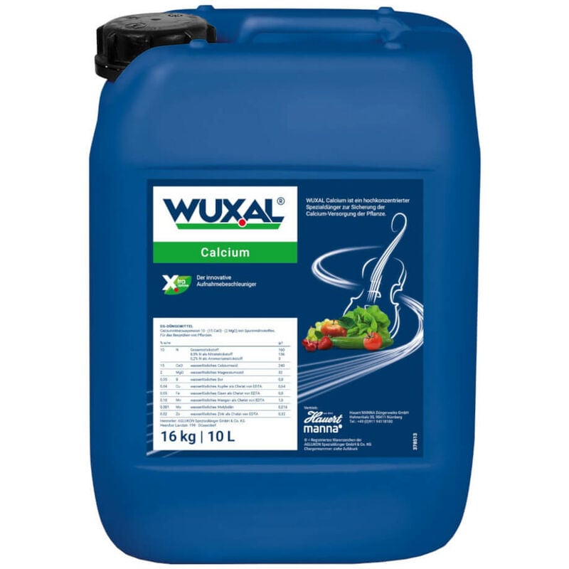 Calcium 20 l Engrais liquide Fertilisation foliaire Engrais calcique Fruits Légumes - Wuxal