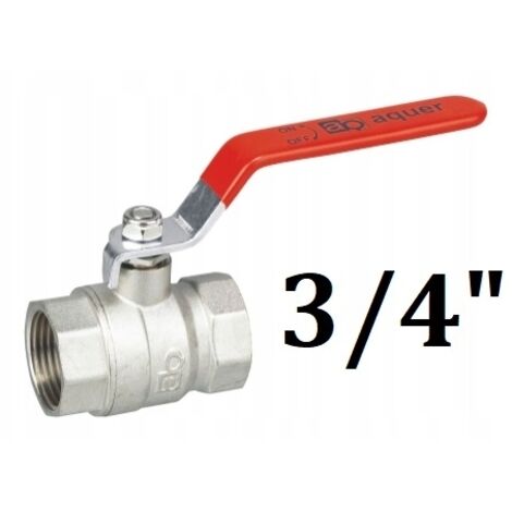 WW Kugelhahngriff mit 3/4 Zoll AQUER GLAND