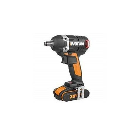WX279 - Clé à Choc WORX - 2 Batteries + Chargeur INCLUS
