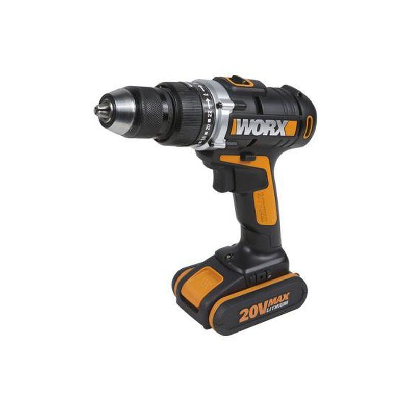 

Taladro percutor a batería 20 V Worx WX372 2 baterías