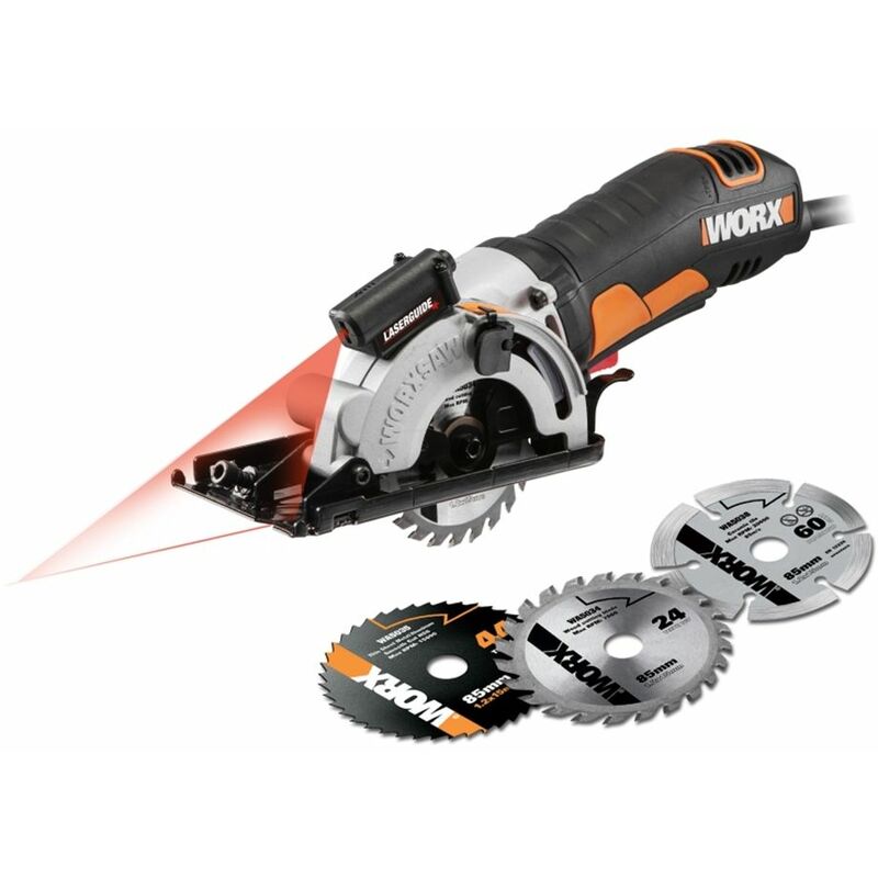 

Sierra Circular 400W 85Mm Worxsaw 400 Bric Mal Worx